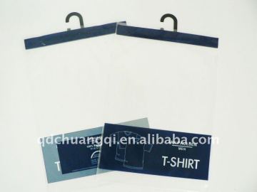 plastic garment bags with hanger top