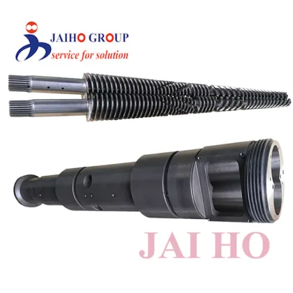 KraussMaffei KMD40 and KMD60 Conical Twin Screw Extruder Barrels