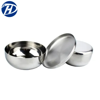 Rice Soup Bowl 304 Stainless Steel Rice Bowl