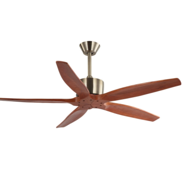 High quality wooden leaf ceiling fans for restaurant