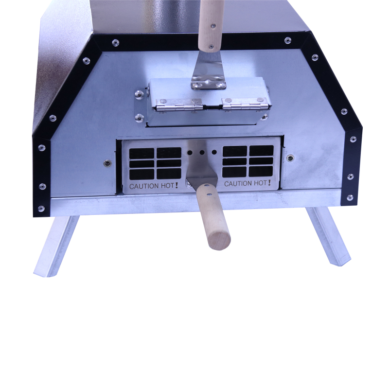 Safe Temperature Meter Heating Speed Fast Portable Oven BBQ Grill Wood Pellet/Gas Pizza Oven for Outdoor Bke Pizza