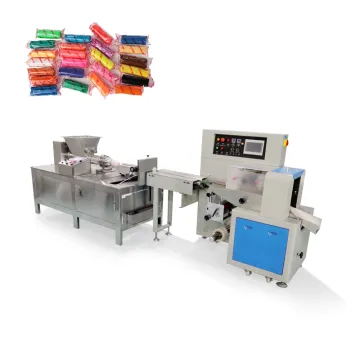 Automatic Play Dough Extruder: Plasticine Filling and Packing Machine