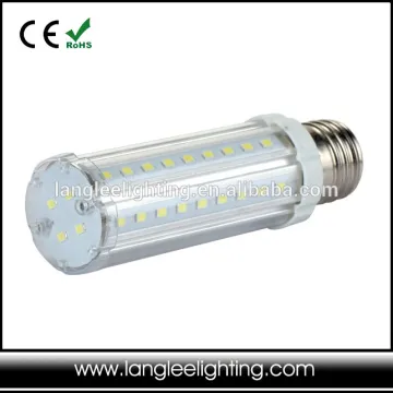 Aluminium +PC Material 90-260VAC LED E27 9W Corn led E27