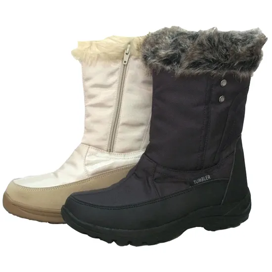 Warm Fur Collor Winter Shoes
