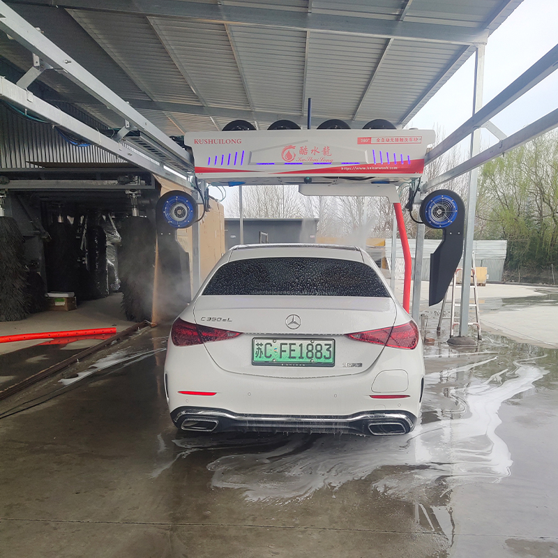 car washing machine automatic petrol station