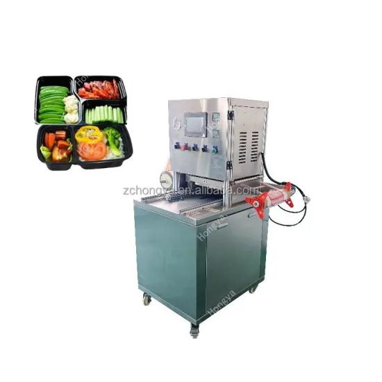 Desktop Automatic Sealing Machine for Prefabricated Food Packaging, Duck Neck Cooked Food