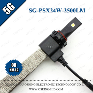 OSRING 5G PSX24 LED HEADLIGHT CR CHIP 20W 2500LM WATERPROOF PSX24 LED CAR HEADLIGHT 6500K NEW DESIGN