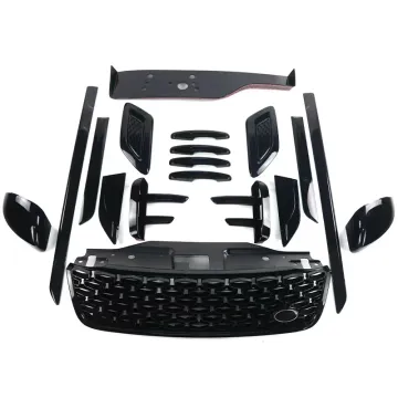 Black Body Kit for Land Rover Discovery 5 - Spare Parts & Car Accessories with Side Skirts and Grille Rear