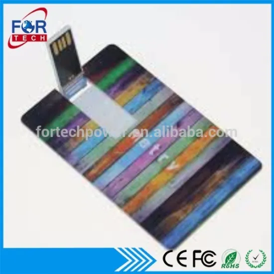 2 Side full color printing business card usb flash drive 1gb to 64gb