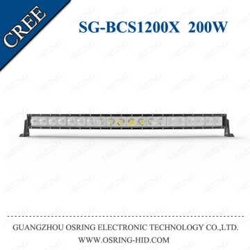 OSRING Australia 4x4 auto spare parts c ree 42 inch curved light bar led 200w