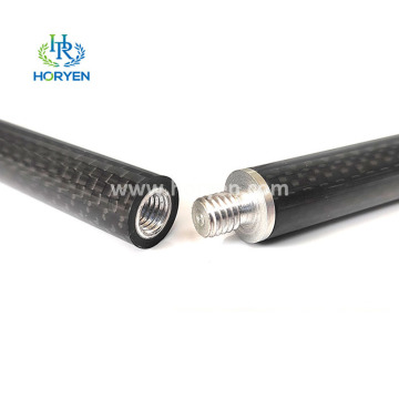 Hochfestige 3K -ausziehbare teleskopische Kohlefaserpol