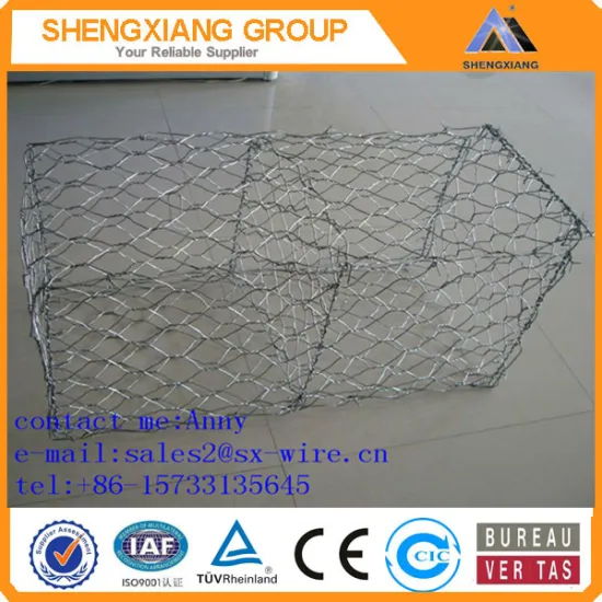 CE Certificate High Quality Gabion Box/Gabion Wire Mesh/Gabion Basket/Heavy Hexagonal Wire Mesh