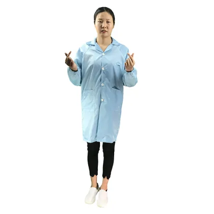 Custom Dustproof Antistatic Clothing: Cleanroom Smock Suits and Gowns