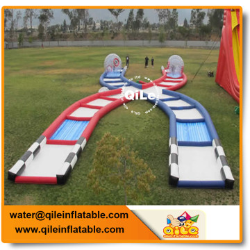 commercial grade custom PVC inflatable zorbing ball track roller ball for sale