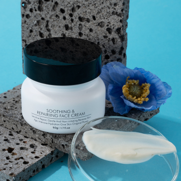 Private Label Gentle Soothing & Repairing Face Cream for Sensitive Skin