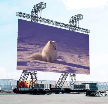 HD Electronic Stage Screen for Advertising Events - Outdoor Rental LED Display