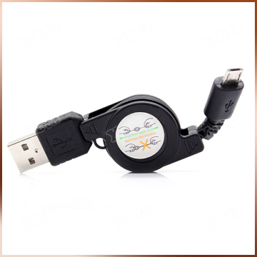 8 Pin Lightn Retractable USB Cord For Iphone 5 6