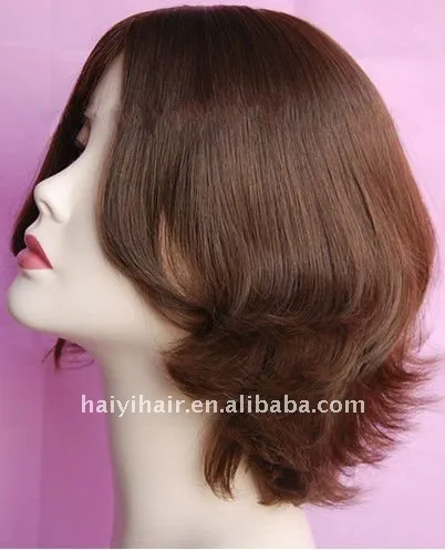 100% Virgin Silk Top Natural Jewish Wigs