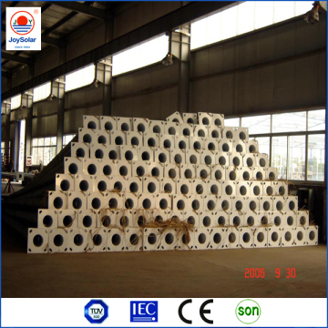 Galvanized Steel Poles Solar Power Energy Street Light Pole Height Street Lighting Poles