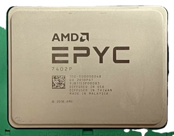 AMD EPYC 7402P 24-CORE 2.8GHz 128MB DDR4-3200 180W معالج