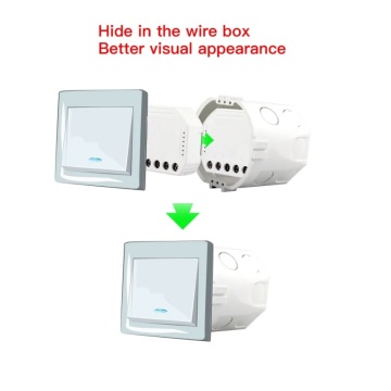 New WiFi Zigbee Light Switch Module - Dry Contact NO NC for Smart Home Control