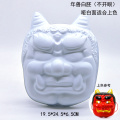 Base em branco para máscara de demônio Hannya japonesa sem pintura