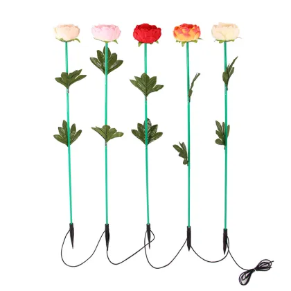 Outdoor Landscape Peony Lamp