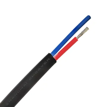 SiHF 2*1.5mm² Electrical Soft Flexible Silicone Tinned Copper Wire Cable