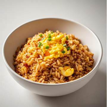 Molho de soja congelado arroz frito