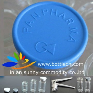 20mm bottle Flip off caps with logo raised for antibiotic bottles