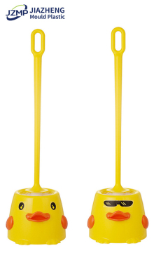 Yellow Duck Cute Toilet Brush Set with Holder