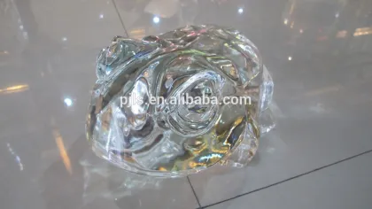 wholesale modle sculpture crystal lucky glass toad