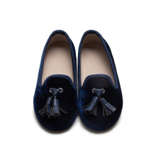 Leather Moccasins Kids Slip On Shoes