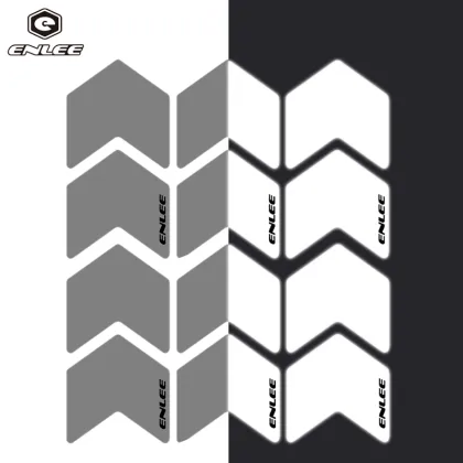 2022 Enlee Lightweight MTB Bicycle Wheel Rim Reflective Stickers for Safety