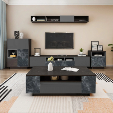 Modern Simple Wood TV Stand and Living Room Furniture