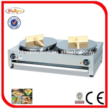 Commercial Double Plate Electric Crepe Making Machine DE-2