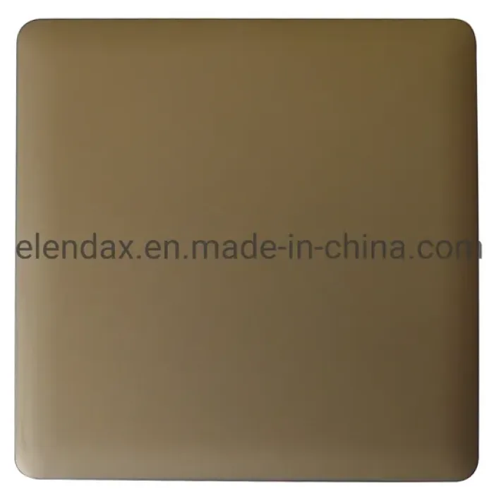 Interruptor de pared ultradelgado con botón grande