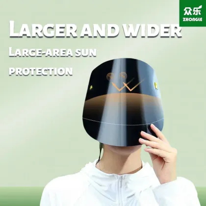 Summer Sun Protection Hat with Extra-large Lens