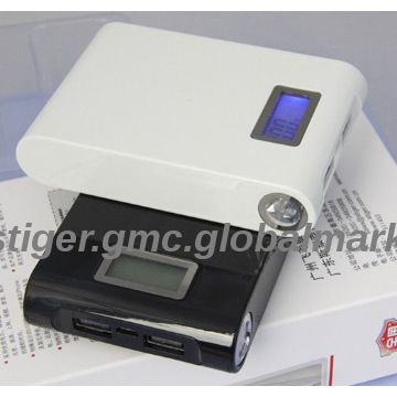 10400mah power bank for cell phone with LCD indicator