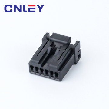 Multilock 040 6-pin PA66-Anschlussverstärker AMP Automobil-Kabelklappe (männlich und weiblich, schwarz)