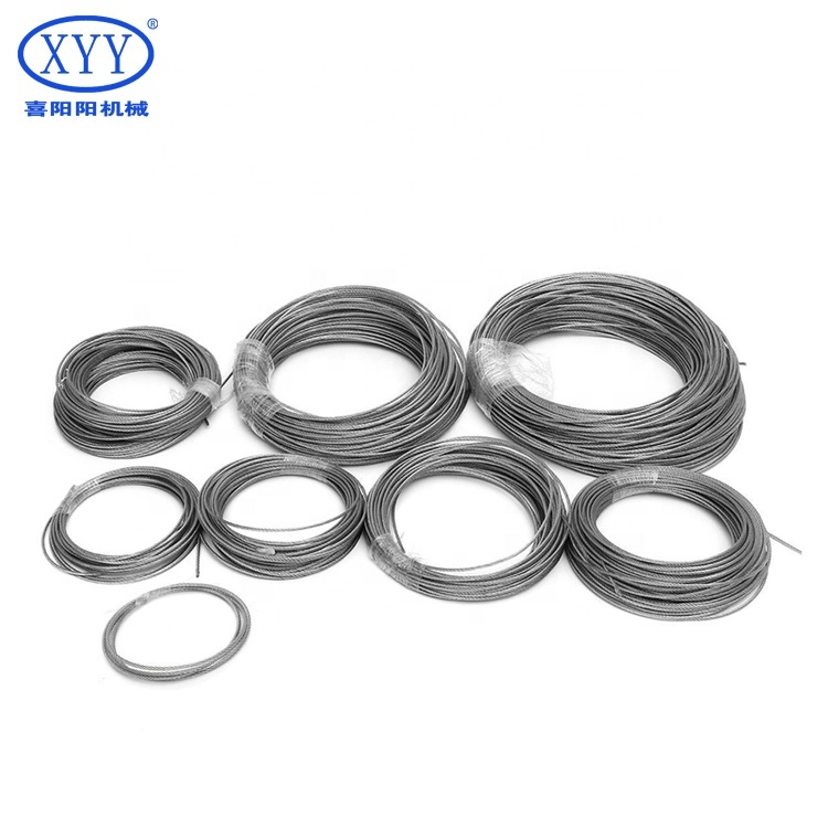 Manufacturer Price for 304 316 Galvanized Steel Wire Rope Cable Fasteners Product