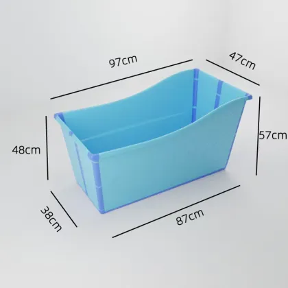 Large Capacity Folding Bath Barrel for Family Needs