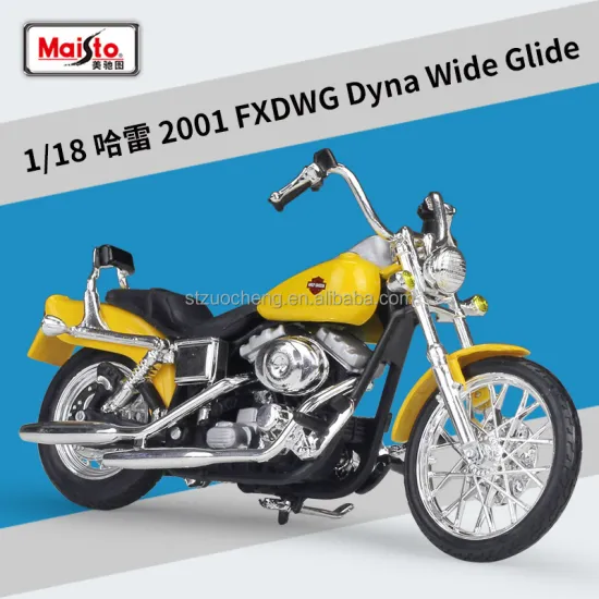 64 Styles of 1:18 Scale Harley Motorcycle Miniatures: Customizable Retro Cars and Motorcycles Toys with Low MOQ