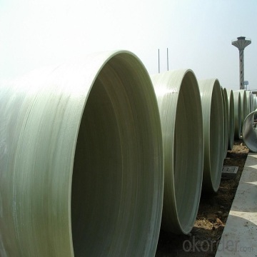 Large diameter glassfiber reinforced frp grp mortar pipes