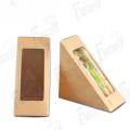 Sandwich Packing Kraft White Paper Lunchbox