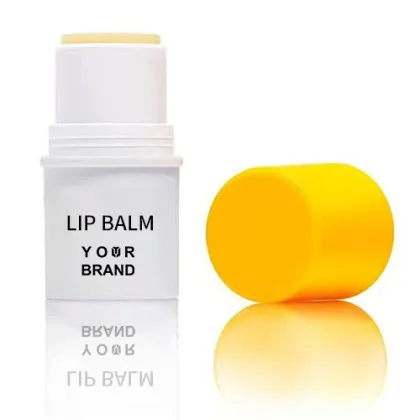 Natural Changing Color Nourishing Sunscreen Lip Balm Labels