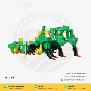 Rotavator Subsoiler 200-Jenis-Kedalaman Kerja 35cm