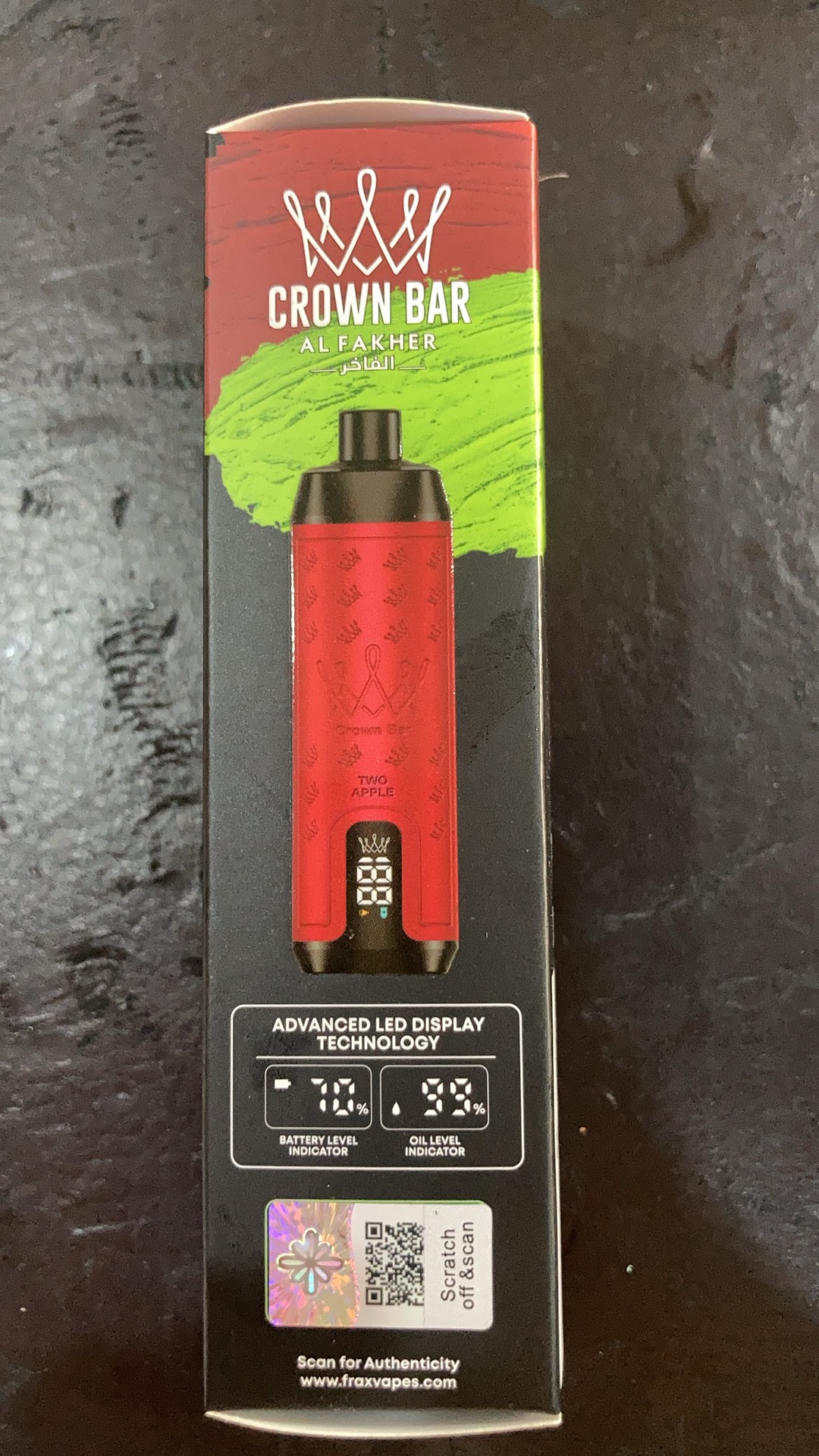 Al Fahker Crown Bar 15000 Pro Max Original