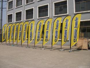 waterproof outside Large4 colour Custom Flag Printing , vin