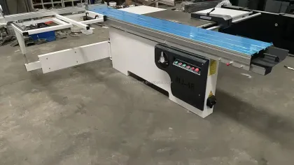 Electric Motor-Powered Pushblock Lead Sliding Benches & Sawing Machines for Wood Cutting and Woodworking